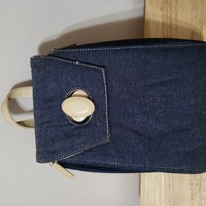 Denim Backpack
